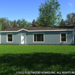 Exterior of Fleetwood Homes Eagle 28483S Manufactured Home