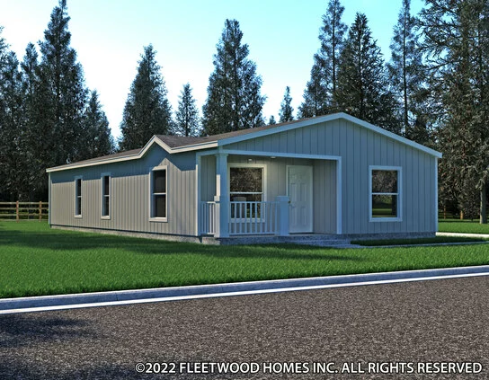 Exterior of Fleetwood Homes Eagle 28523P Manufactured Home