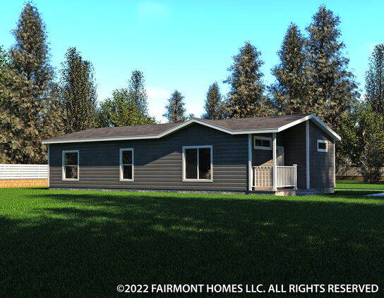 Exterior of Fleetwood Homes Evergreen 24482E Manufactured Home