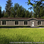 Exterior of Fleetwood Homes Evergreen 28583F Manufactured Home
