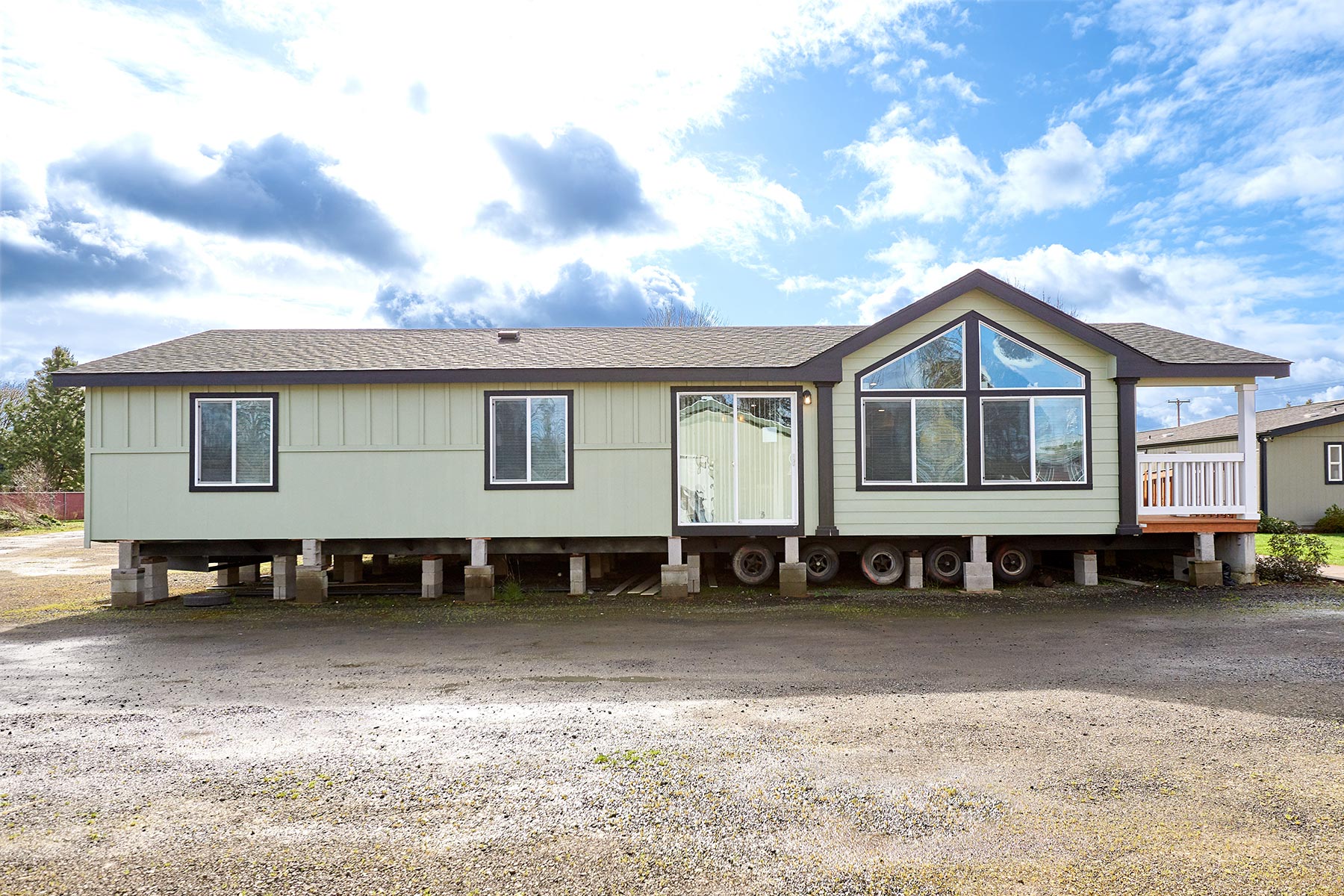 Exterior of Skyline Homes Westridge 1218CT Manufactured Home