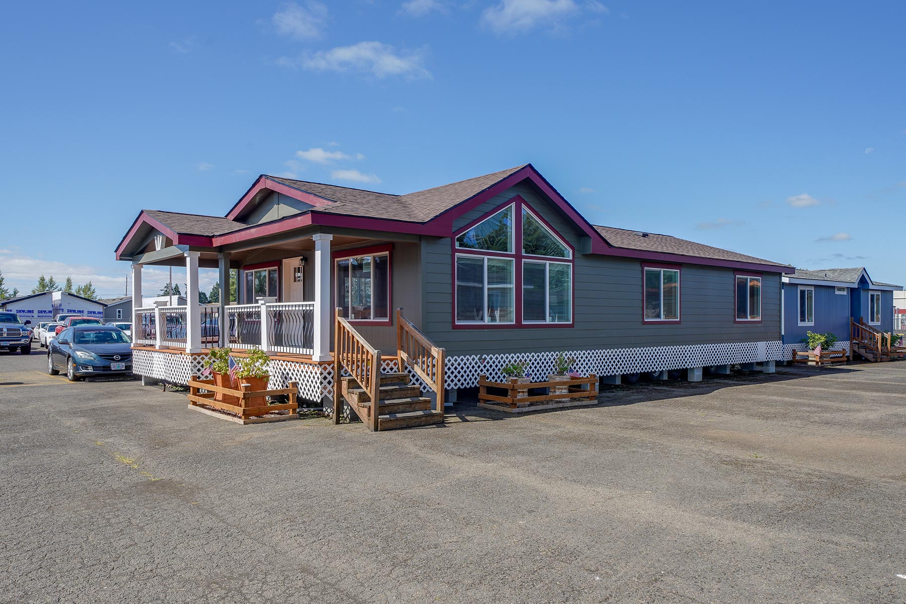 Exterior of Skyline Homes Westridge 1227CT Manufactured Home