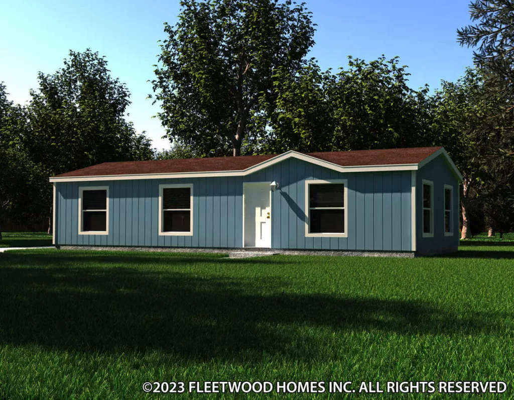 Evergreen 20442F manufactured home exterior