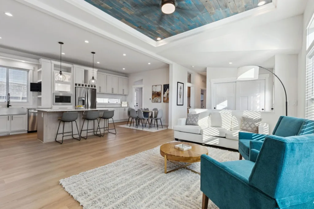 Interior of the Hillcrest G860 manufactured home featuring many energy efficient features.